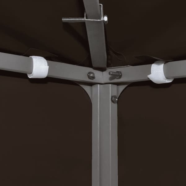 vidaXL Huvimajan katto 310 g/m² 3x4 m ruskea -  Katosten & huvimajojen irtokatot