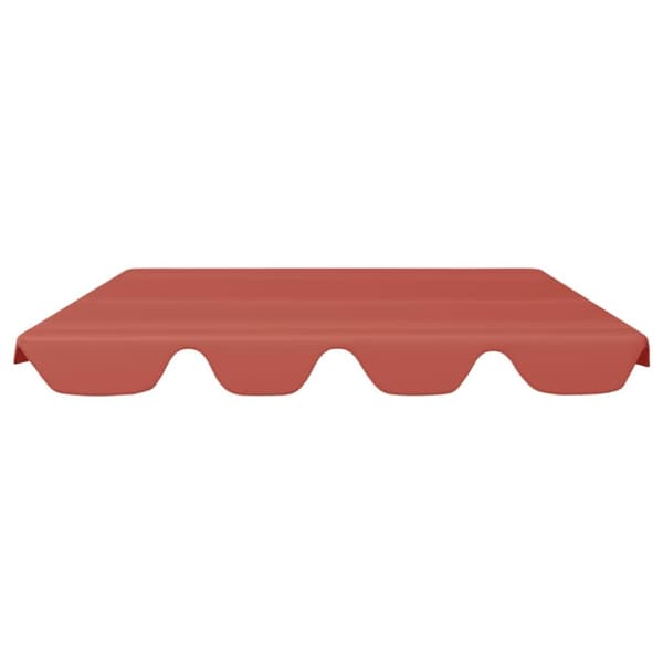 vidaXL baldakin til havegynge 188/168x145/110 cm terrakottafarvet -  Festtelte & havepavilloner – tage