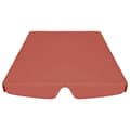 Miniatyrbillede 5 af 7: vidaXL baldakin til havegynge 188/168x145/110 cm terrakottafarvet -  Festtelte & havepavilloner – tage