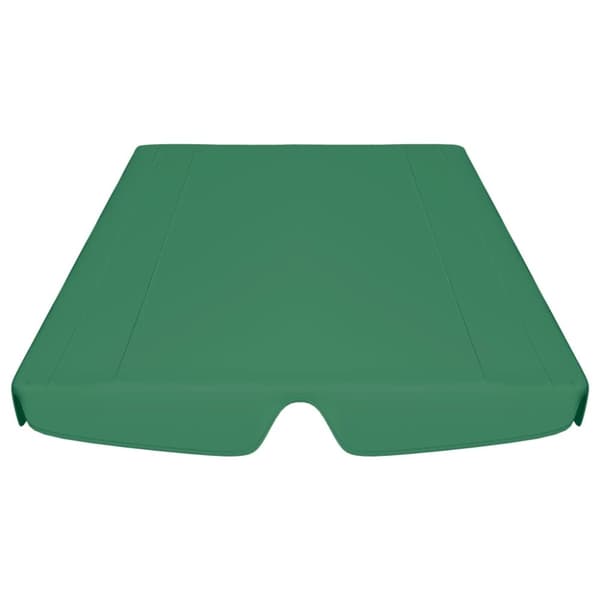 vidaXL baldakin til havegynge 188/168x145/110 cm grøn -  Festtelte & havepavilloner – tage