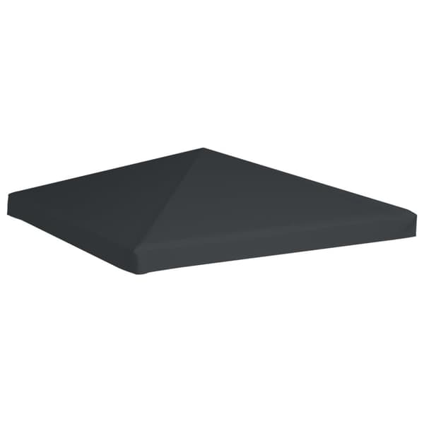 vidaXL Huvimajan katto 310 g / m² 3x3 m harmaa -  Katosten & huvimajojen irtokatot