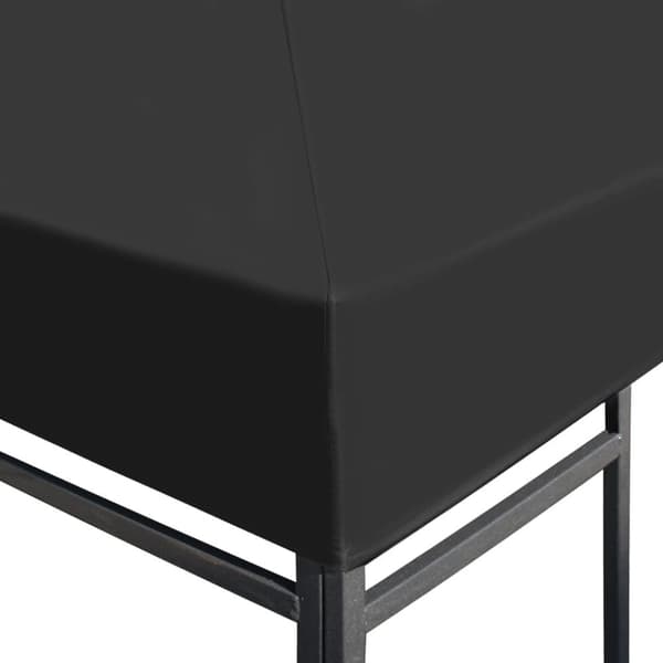 vidaXL Huvimajan katto 310 g / m² 3x3 m harmaa -  Katosten & huvimajojen irtokatot