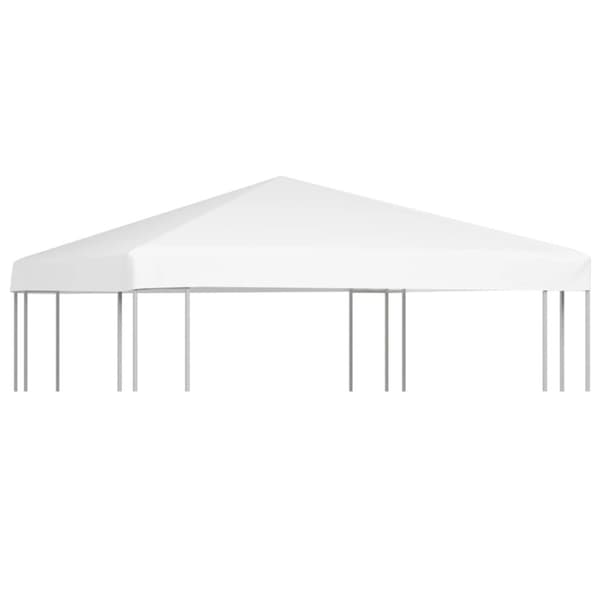vidaXL Huvimajan katto 270 g /m² 3x3 m valkoinen -  Katosten & huvimajojen irtokatot