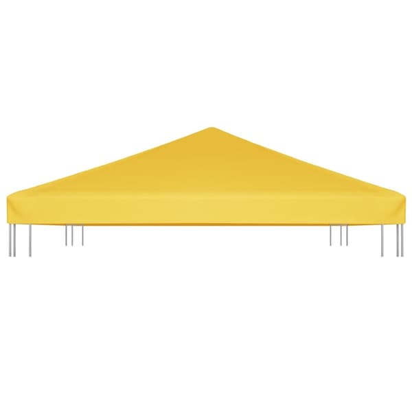 vidaXL Huvimajan katto 270 g /m² 4x3 m keltainen -  Katosten & huvimajojen irtokatot