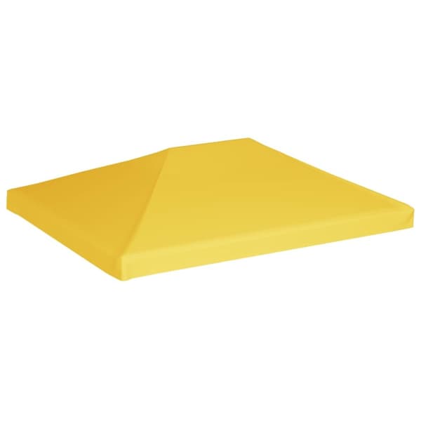 vidaXL pavillontopdække 270 g/m² 4x3 m gul -  Festtelte & havepavilloner – tage