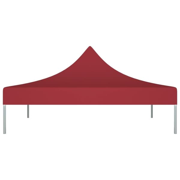 vidaXL Juhlateltan katto 3x3 m viininpunainen 270 g/m² - Katosten & huvimajojen irtokatot