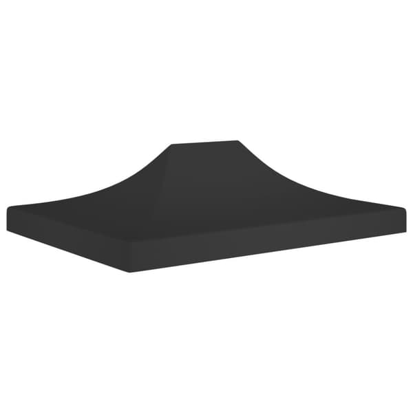 vidaXL Tak till partytält 4x3 m svart 270 g/m² -  Tak till partytält & lusthus