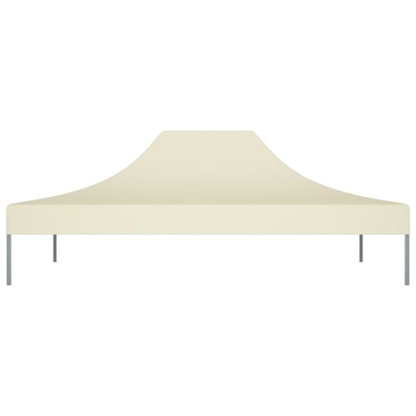 vidaXL Juhlateltan katto 4,5x3 m kerma 270 g/m² -  Katosten & huvimajojen irtokatot