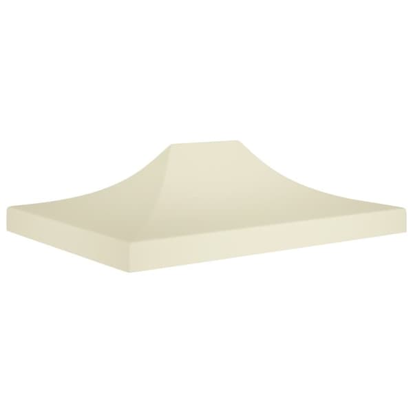 vidaXL Juhlateltan katto 4,5x3 m kerma 270 g/m² -  Katosten & huvimajojen irtokatot