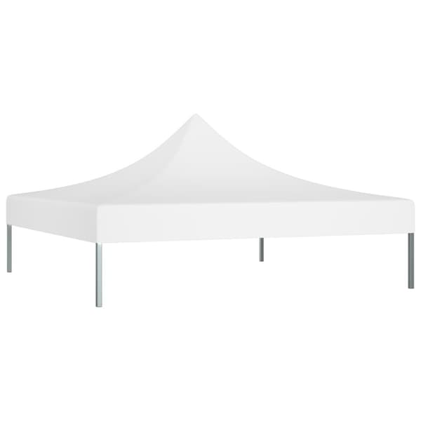 vidaXL Juhlateltan katto 2x2 m valkoinen 270 g/m² -  Katosten & huvimajojen irtokatot