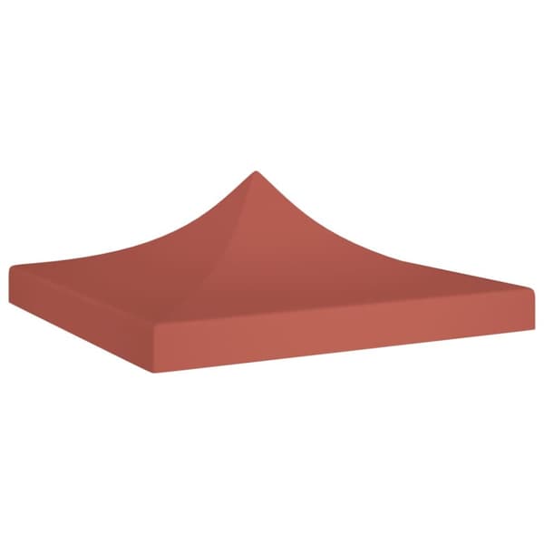vidaXL Juhlateltan katto 3x3 m terrakotta 270 g/m² -  Katosten & huvimajojen irtokatot