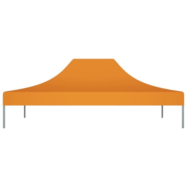 vidaXL Juhlateltan katto 4x3 m oranssi 270 g/m² -  Katosten & huvimajojen irtokatot