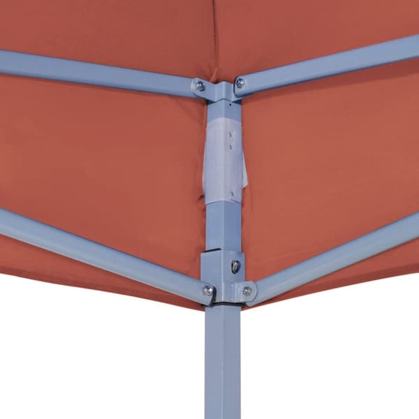 vidaXL Juhlateltan katto 2x2 m terrakotta 270 g/m² -  Katosten & huvimajojen irtokatot