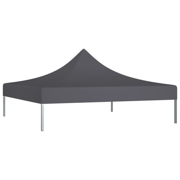 vidaXL Juhlateltan katto 2x2 m antrasiitti 270 g/m² -  Katosten & huvimajojen irtokatot