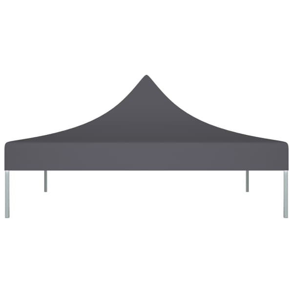 vidaXL Juhlateltan katto 2x2 m antrasiitti 270 g/m² -  Katosten & huvimajojen irtokatot