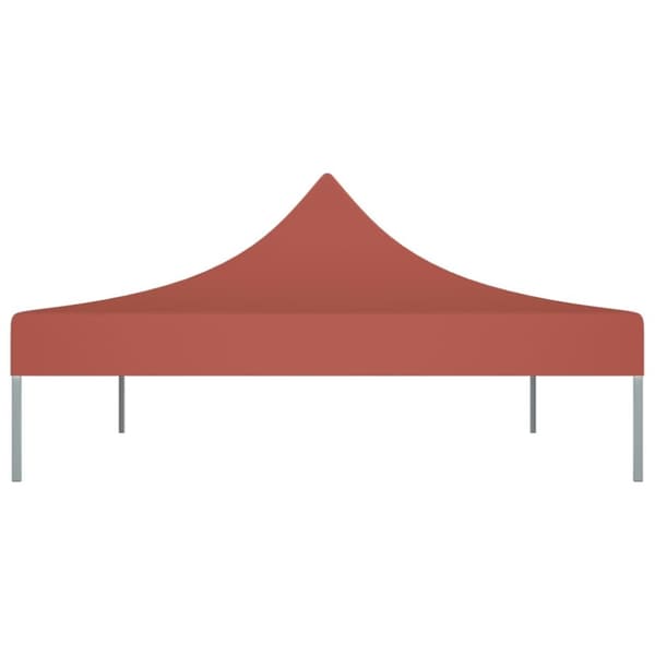 vidaXL Juhlateltan katto 4x3 m terrakotta 270 g/m² -  Katosten & huvimajojen irtokatot