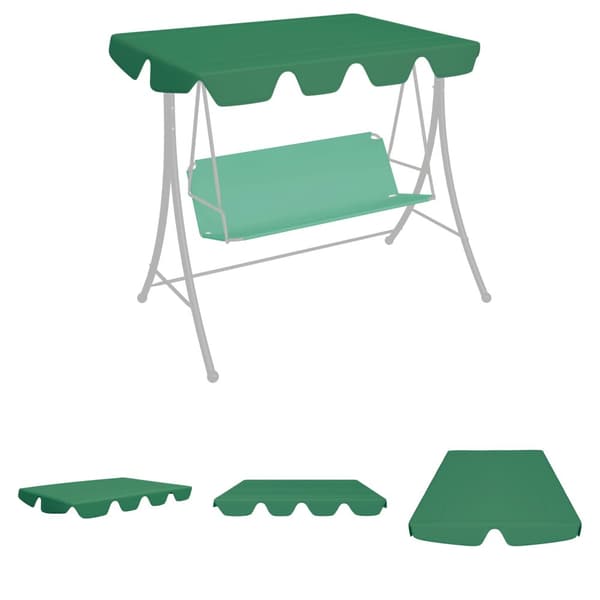 The Living Store Reservtak för hammock grön 150/130x105/70 cm -  Tak till partytält & lusthus