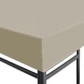 Pikkukuva 4 / 7: The Living Store Huvimajan katto 310 g / m² 3x3 m beige -  Katosten & huvimajojen irtokatot