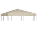 Pikkukuva 2 / 7: The Living Store Huvimajan katto 310 g / m² 3x3 m beige -  Katosten & huvimajojen irtokatot