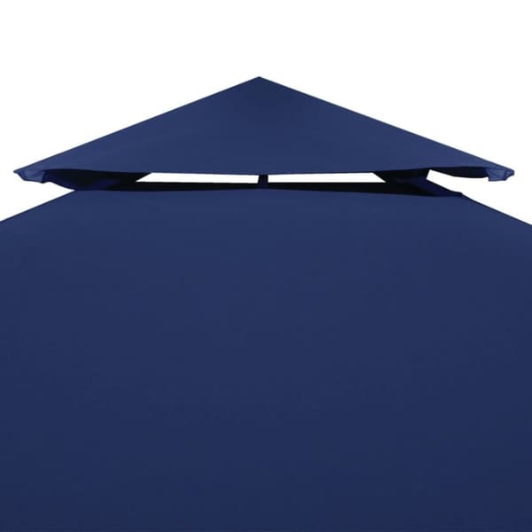 The Living Store Huvimajan vaihtokatto 310 g/m² Tummansininen 3 x 3 m -  Katosten & huvimajojen irtokatot