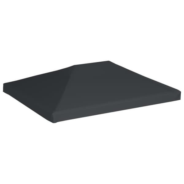 The Living Store Huvimajan katto 310 g/m² 4x3 m harmaa -  Katosten & huvimajojen irtokatot