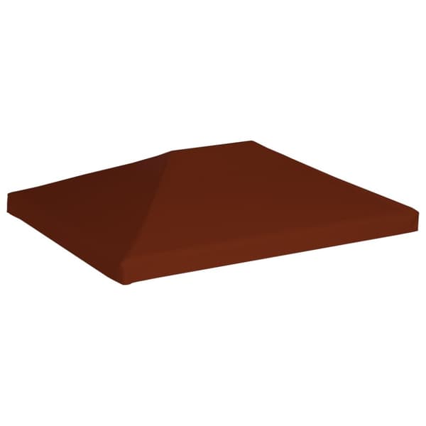 The Living Store Paviljongtak 310 g/m² 3x4 m terrakotta - Tak till partytält & lusthus