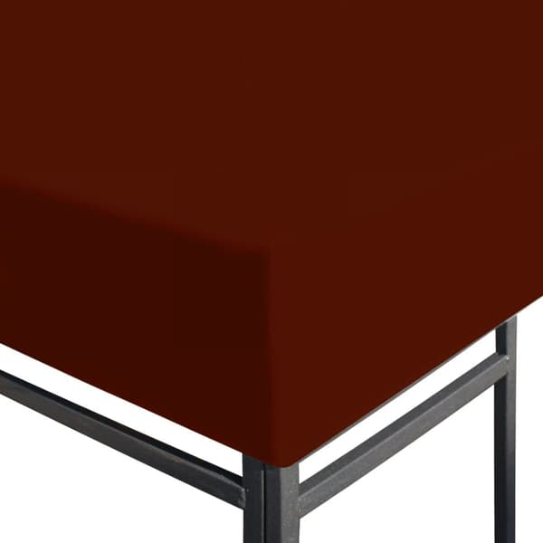 The Living Store Paviljongtak 310 g/m² 3x4 m terrakotta - Tak till partytält & lusthus