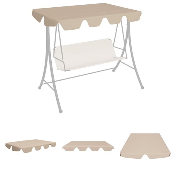 The Living Store Reservtak för hammock beige 150/130x105/70 cm -  Tak till partytält & lusthus