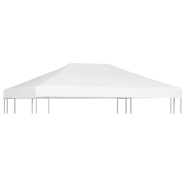 The Living Store Paviljongtak 270 g/m² 4x3 m vit -  Tak till partytält & lusthus