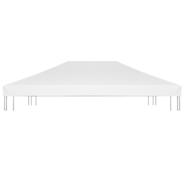 The Living Store Paviljongtak 270 g/m² 4x3 m vit - Tak till partytält & lusthus