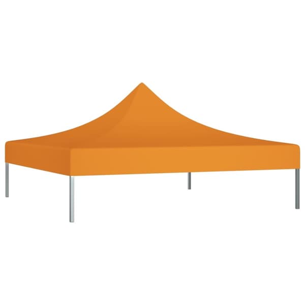The Living Store Juhlateltan katto 3x3 m oranssi 270 g/m² -  Katosten & huvimajojen irtokatot