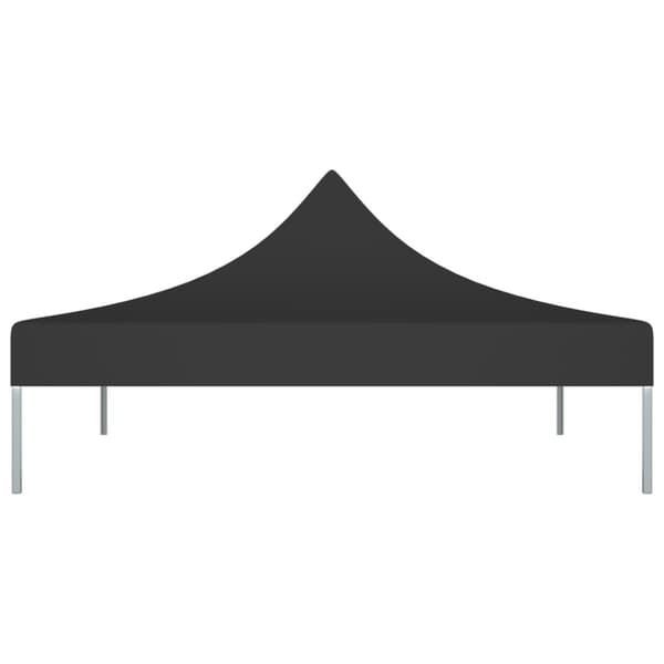 The Living Store Tak till partytält 3x3 m svart 270 g/m² - Tak till partytält & lusthus