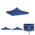 Pikkukuva 1 / 6: The Living Store Juhlateltan katto 2x2 m sininen 270 g/m² -  Katosten & huvimajojen irtokatot
