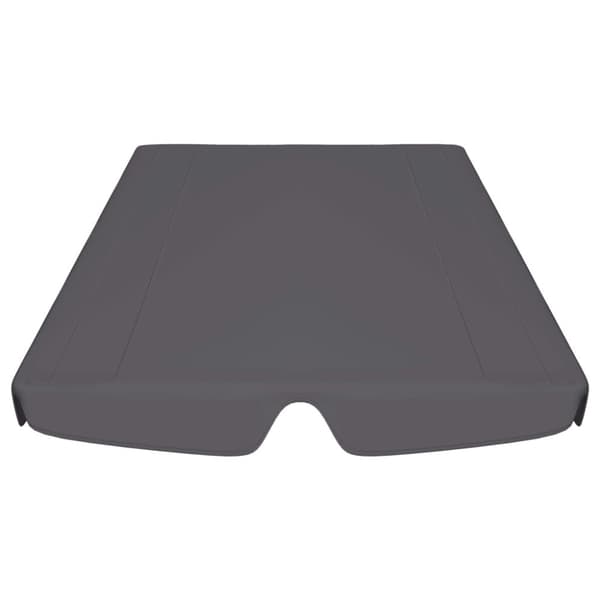 Festtelte & havepavilloner – tage - Living baldakin til havegynge 188/168x145/110 cm antracitgrå