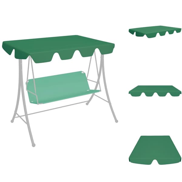 Tak till partytält & lusthus - Living Reservtak för hammock grön 150/130x105/70 cm