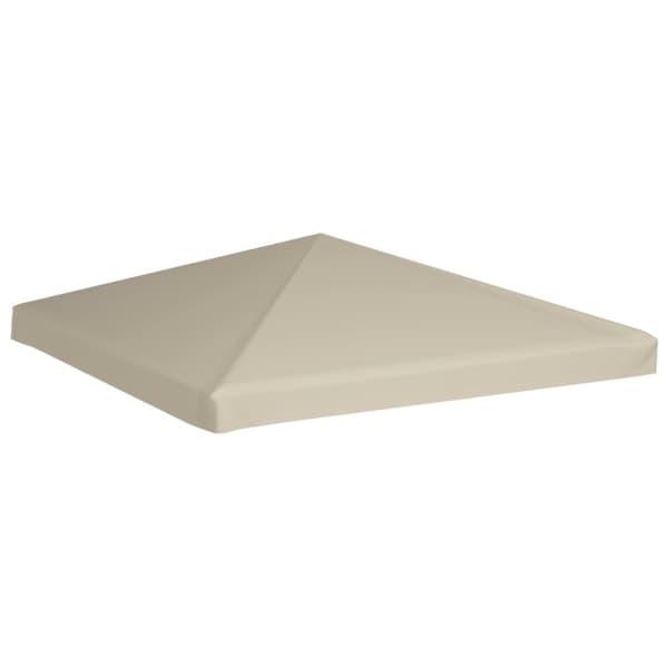 Festtelte & havepavilloner – tage - Living pavillontopdække 310 g/m² 3x3 m beige