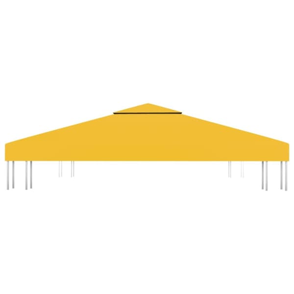 Katosten & huvimajojen irtokatot - Living 2-kerroksinen huvimajan katto 310 g/m² 3x3 m keltainen