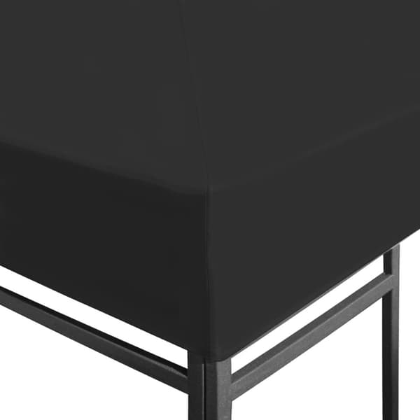Tak till partytält & lusthus - Living Paviljongtak 270 g/m² 3x3 m svart