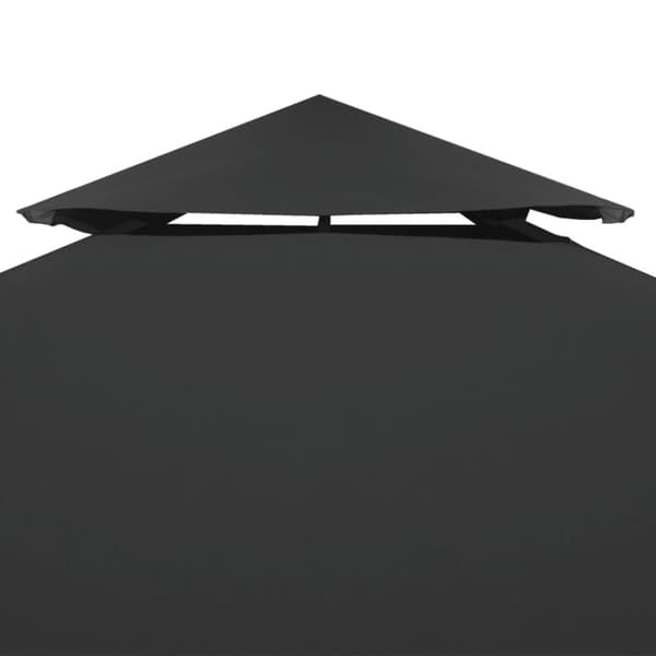 Katosten & huvimajojen irtokatot - Living Huvimajan vaihtokatto 310 g/m² Tummanharmaa 3 x 3 m