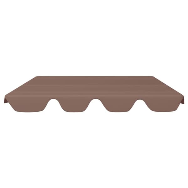 Tak till partytält & lusthus - Living Reservtak för hammock brun 188/168x145/110 cm