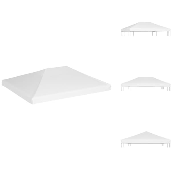 Festtelte & havepavilloner – tage - Living pavillontopdække 270 g/m² 4x3 m hvid