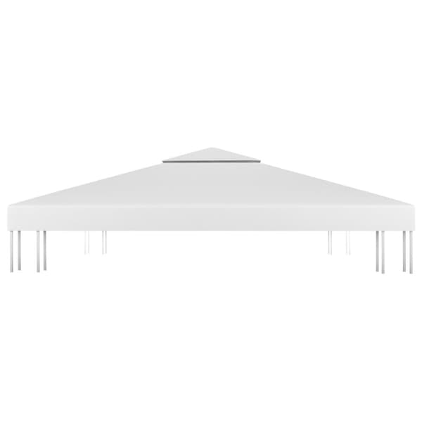 Katosten & huvimajojen irtokatot - Living 2-kerroksinen huvimajan katto 310 g/m² 4x3 m valkoinen