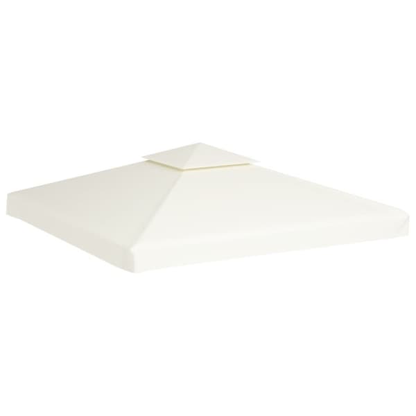 Katosten & huvimajojen irtokatot - Living Huvimajan vaihtokatto 310 g/m² Kermanvalkoinen 3 x 3 m