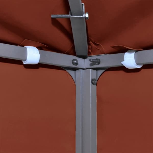 Katosten & huvimajojen irtokatot - Living Huvimajan katto 2 kerrosta 310 g / m² 3x3 m terrakotta