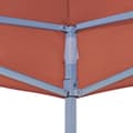 Pikkukuva 5 / 6: Katosten & huvimajojen irtokatot - Living Juhlateltan katto 3x3 m terrakotta 270 g/m²