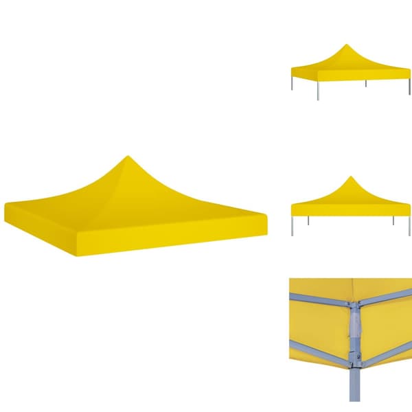 Tak till partytält & lusthus - Living Tak till partytält 3x3 m gul 270 g/m²
