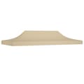 Pikkukuva 2 / 7: Katosten & huvimajojen irtokatot - Living Juhlateltan katto 6x3 m beige 270 g/m²