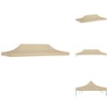 Pikkukuva 1 / 7: Katosten & huvimajojen irtokatot - Living Juhlateltan katto 6x3 m beige 270 g/m²
