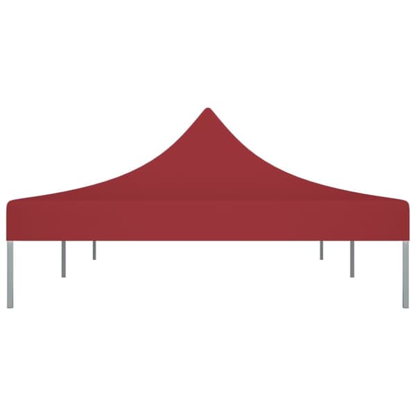 Tak till partytält & lusthus - Living Tak till partytält 6x3 m vinröd 270 g/m²