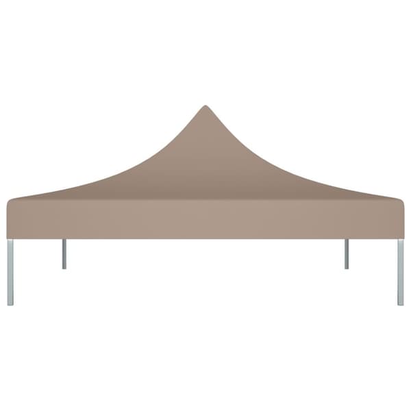 Katosten & huvimajojen irtokatot - Living Juhlateltan katto 3x3 m harmaanruskea 270 g/m²